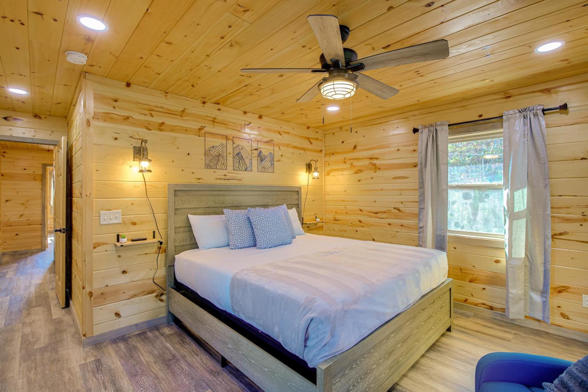 Gatlinburg Cabin With Game Room, Hot Tub And Mtn Views Eksteriør bilde